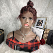Braided 360 Lace Frontal Wigs