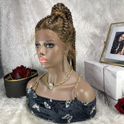 Braided 360 Lace Frontal Wigs
