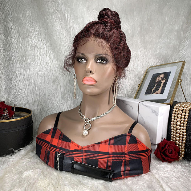 Braided 360 Lace Frontal Wigs