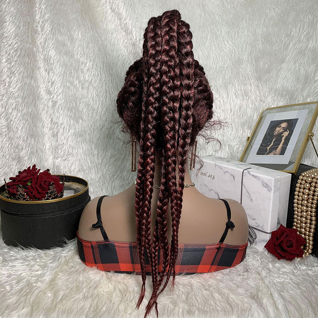 Braided 360 Lace Frontal Wigs