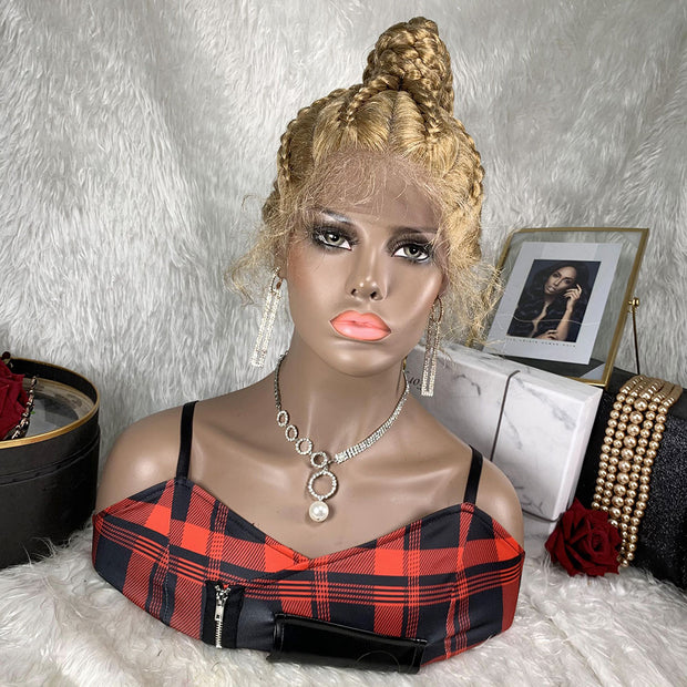 Braided 360 Lace Frontal Wigs