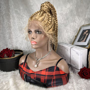Braided 360 Lace Frontal Wigs