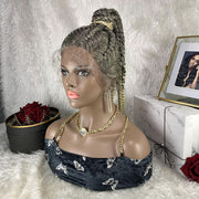 Braided 360 Lace Frontal Wigs