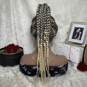Braided 360 Lace Frontal Wigs