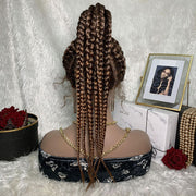 Braided 360 Lace Frontal Wigs