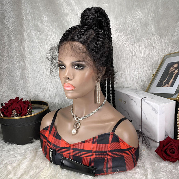 Braided 360 Lace Frontal Wigs