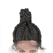 Braided 360 Lace Frontal Wigs