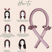 Heatless Curling Rod Headband