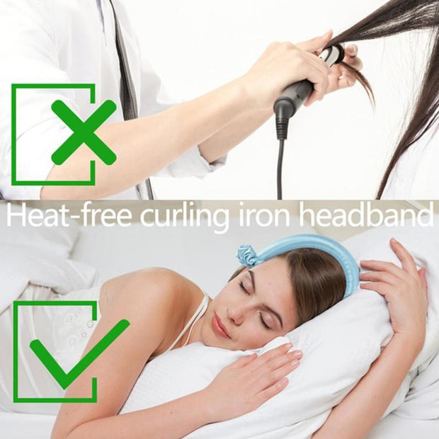 Heatless Curling Rod Headband