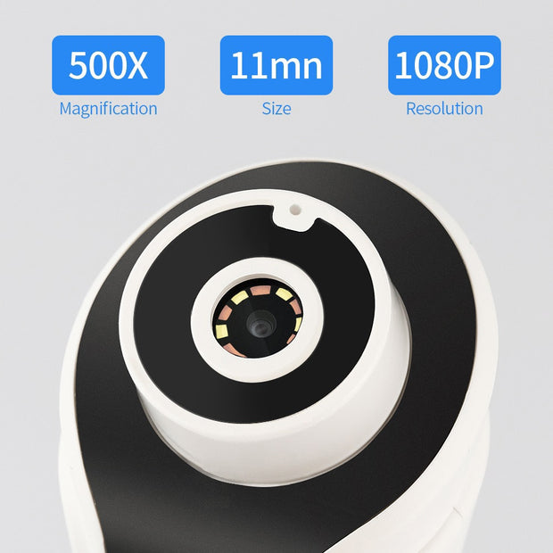 Visual Blackhead Vacuum Suction with Microscope Camera