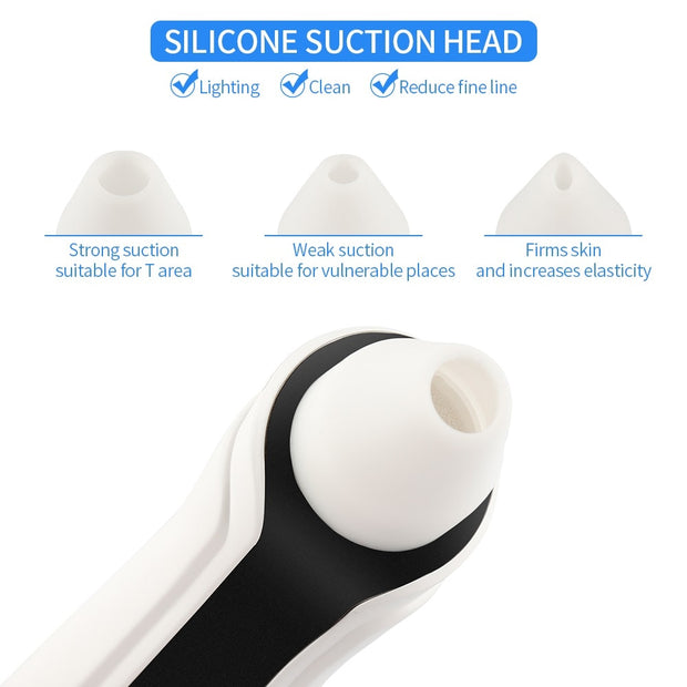 Visual Blackhead Vacuum Suction with Microscope Camera