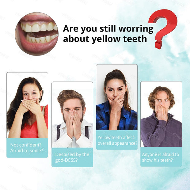 LED Dental Bleaching Teeth Whitening Kit