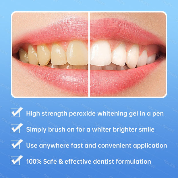 LED Dental Bleaching Teeth Whitening Kit