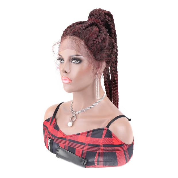 Braided 360 Lace Frontal Wigs