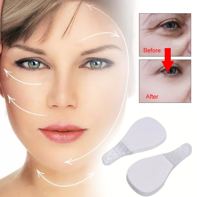 40Pcs/Set Face Lift Stickers V-Shape Adhesive Tape