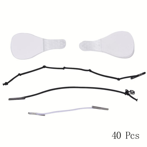 40Pcs/Set Face Lift Stickers V-Shape Adhesive Tape