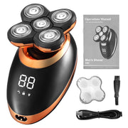 Waterproof Electric Shaver Razor for Men Beard