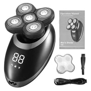 Waterproof Electric Shaver Razor for Men Beard