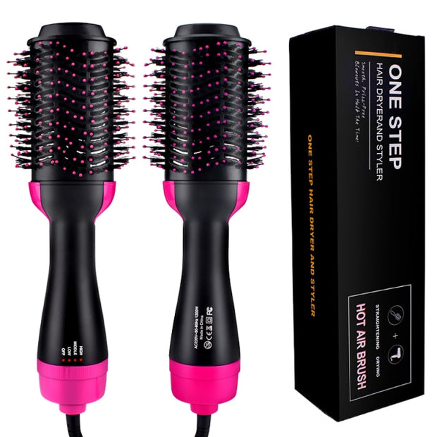 Hair Dryer Straightener Curler Brush