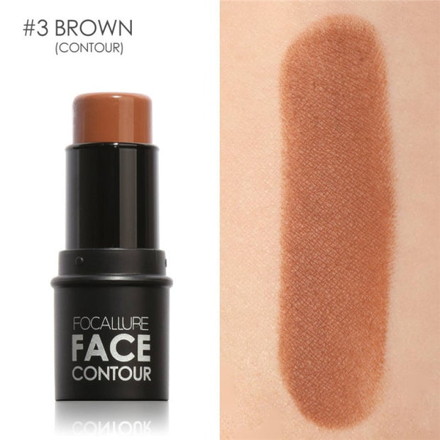 FOCALLURE Highlighter Makeup Glitter Contouring Bronzer For Face