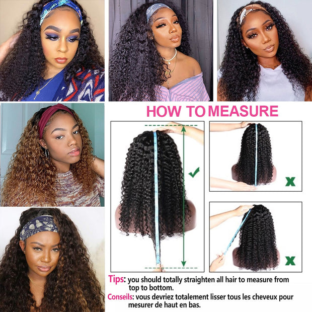 Highlight Water Wave Headband Wig (150 Density)