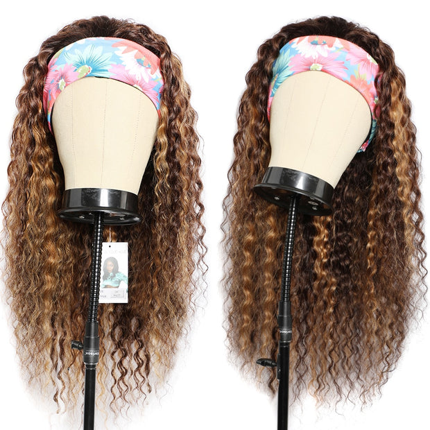 Highlight Water Wave Headband Wig (150 Density)