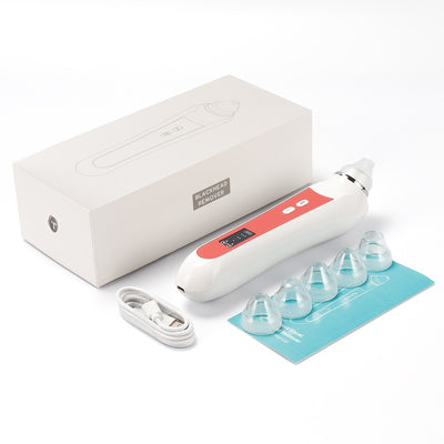 Visual Blackhead Vacuum Suction with Microscope Camera