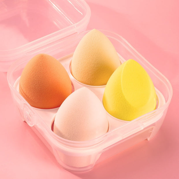 4pcs Makeup Sponge Powder Puff