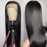 Bone Straight Lace Front HD Human Hair Wigs