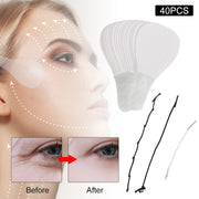 40Pcs/Set Face Lift Stickers V-Shape Adhesive Tape