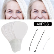 40Pcs/Set Face Lift Stickers V-Shape Adhesive Tape