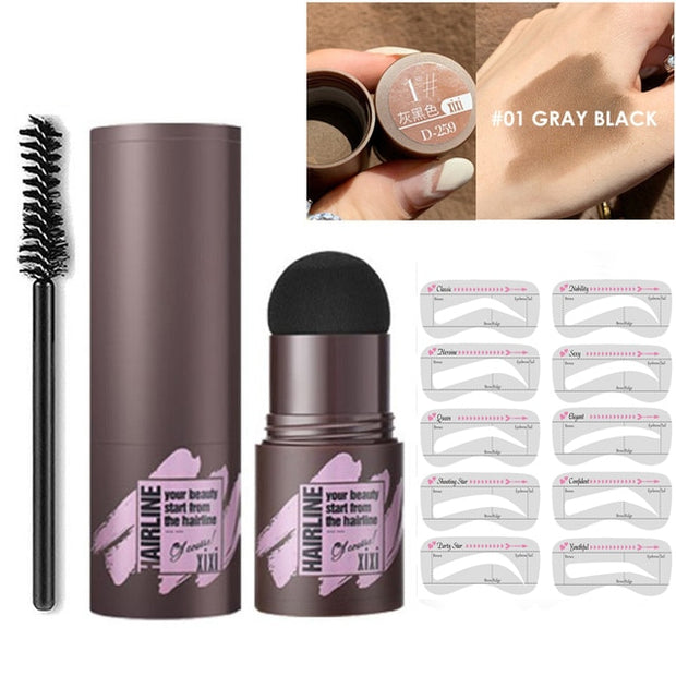 One Step Eyebrow Shaping Kit Long Lasting Contouring Eyebrow