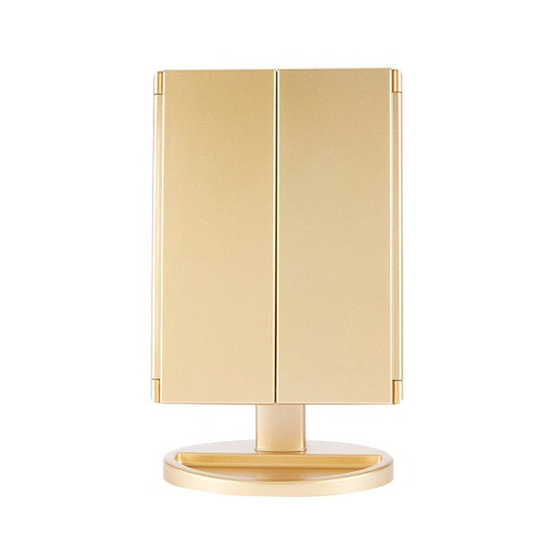 Magnifying 3 Folding LED Makeup Mirror