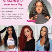Water Wave Lace Front Wig