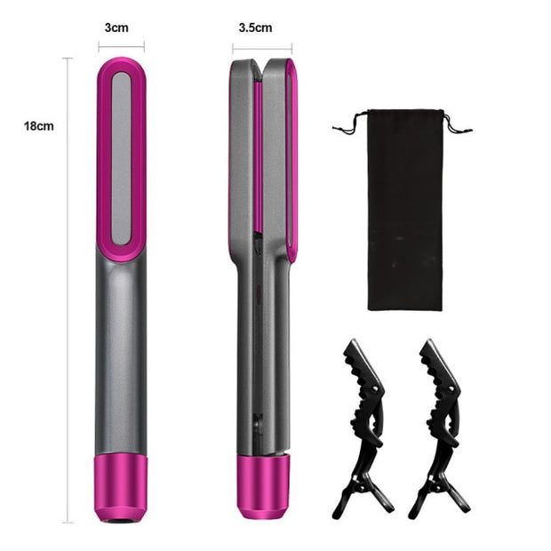 3D Rotating Flat Plate Hair Iron