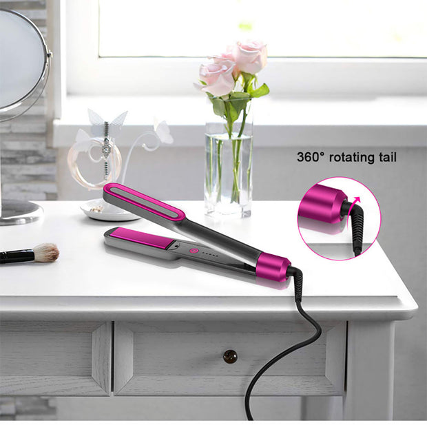 3D Rotating Flat Plate Hair Iron