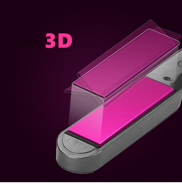 3D Rotating Flat Plate Hair Iron