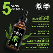 Pain Anxiety Relief Hemp Seed Oil