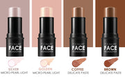 FOCALLURE Highlighter Makeup Glitter Contouring Bronzer For Face