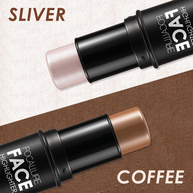 FOCALLURE Highlighter Makeup Glitter Contouring Bronzer For Face