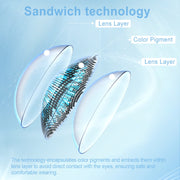 Natural Colored Contact Lenses For Eyes