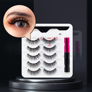 Magnetic Eyelashes, Waterproof Liquid Eyeliner With Tweezer Makeup Set
