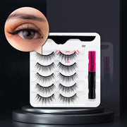 Magnetic Eyelashes, Waterproof Liquid Eyeliner With Tweezer Makeup Set