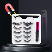 Magnetic Eyelashes, Waterproof Liquid Eyeliner With Tweezer Makeup Set