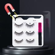 Magnetic Eyelashes, Waterproof Liquid Eyeliner With Tweezer Makeup Set
