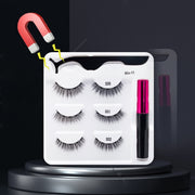 Magnetic Eyelashes, Waterproof Liquid Eyeliner With Tweezer Makeup Set