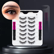 Magnetic Eyelashes, Waterproof Liquid Eyeliner With Tweezer Makeup Set