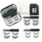 Magnetic Eyelashes, Waterproof Liquid Eyeliner With Tweezer Makeup Set