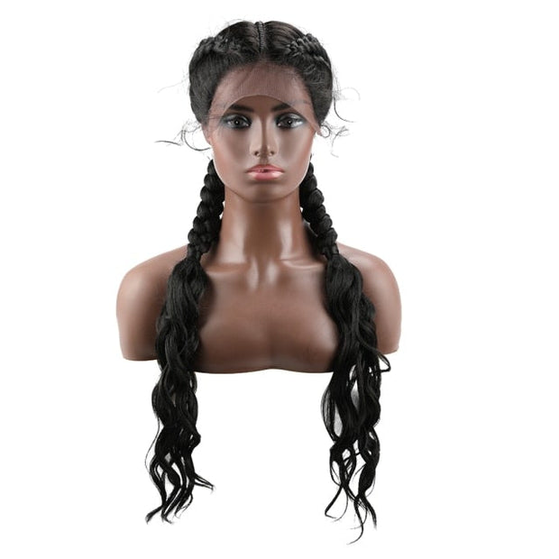 Box Braid Synthetic Lace Front Wigs