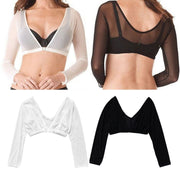 Sleeve Cover Stylish Mesh Top